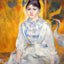 Young Woman with Crane art print by Pierre-Auguste Renoir (1886)