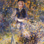Young Woman on a Bench 1875 by Pierre-Auguste Renoir Art Print (6 Sizes)