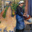 Young Woman Washing Plates 1882 Painting by Camille Pissarro Art Print (6 Sizes)