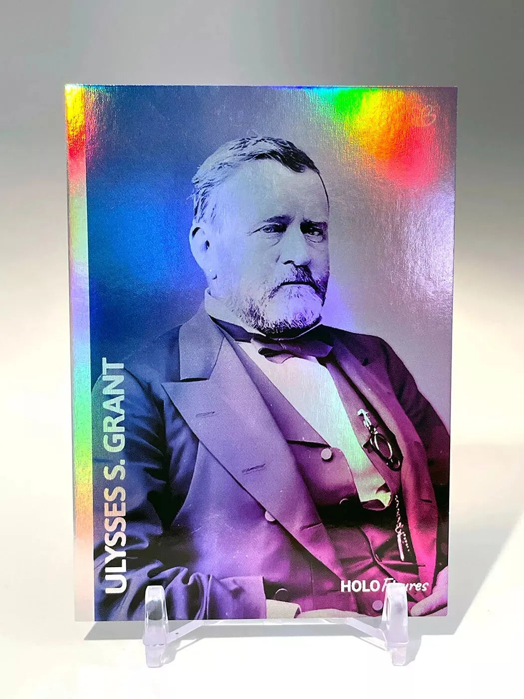 President ULYSSES S. GRANT Card - Holographic, GleeBeeCo 2023 #UY18