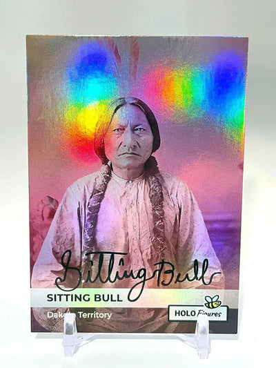 Sitting Bull Dakota Territory Holographic 2023 GleeBeeCo  Signature Card #STDK