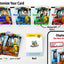 Backhoe Pro Custom Trading Card - Insert Your Kid's Face Into a Construction Machine Photo - Incredible Gift for Boys and Girls