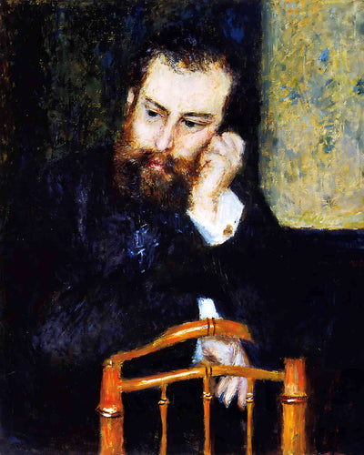 Alfred Sisley Painting by Pierre-Auguste Renoir 8x10" Art Print - Acid Free
