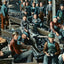 Coal Mining Breaker Boys at Work in 1907 vintage print