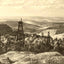 Four-Mile Valley from Rock City, Bradford PA vintage photo print