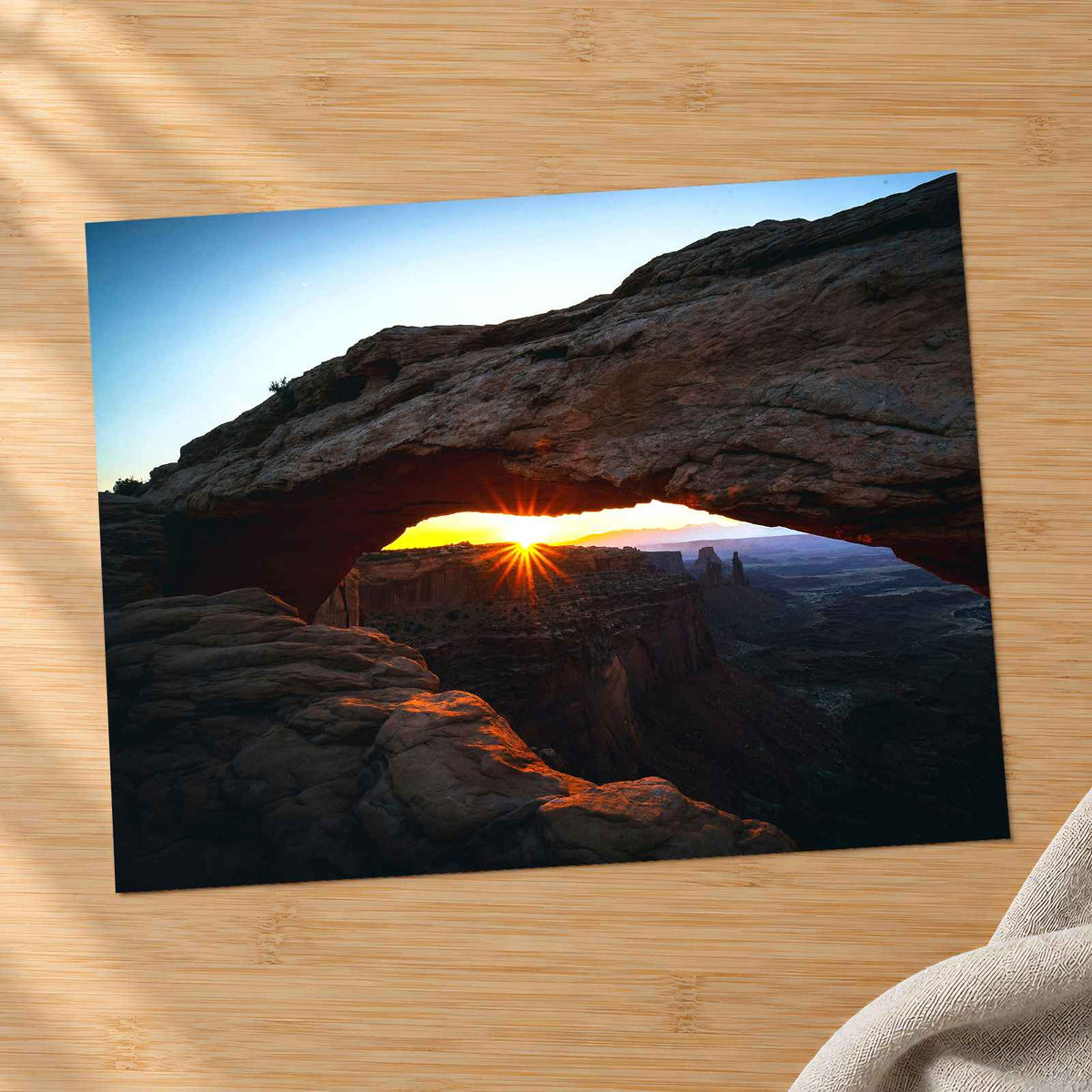 Canyonlands National Park Sunset Arch by Casey Horner Photo Print Wall Decor