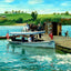Old Ferry, Knoxville, TN in 1907 painting