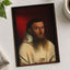 Portrait of a Carthusian art print by Petrus Christus (1446)