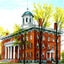 Lawrence University, Appleton, WI in 1905 vintage print