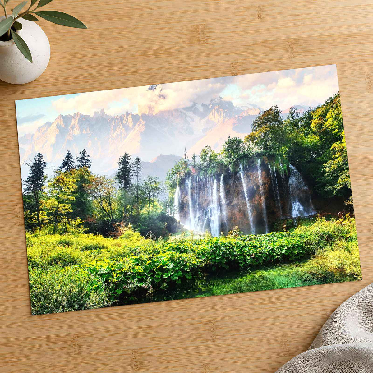 Plitvice Lakes National Park, Croatia Photo Print Wall Decor