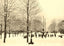 South Park in Winter, Philipsburg, PA in 1905 vintage print