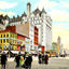 Broad Street from Market Street, Newark, NJ vintage print