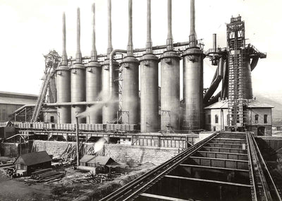 Carrie Furnaces, Carnegie Steel Co., Rankin photo print