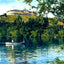 Crestmont Inn, Eagles Mere, PA in 1905 art print