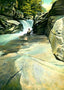 Below the Narrows, Green River, NC in 1907 art print