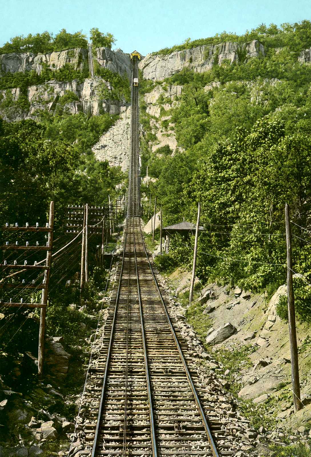 Lookout Mountain Incline, Chattanooga, TN vintage print