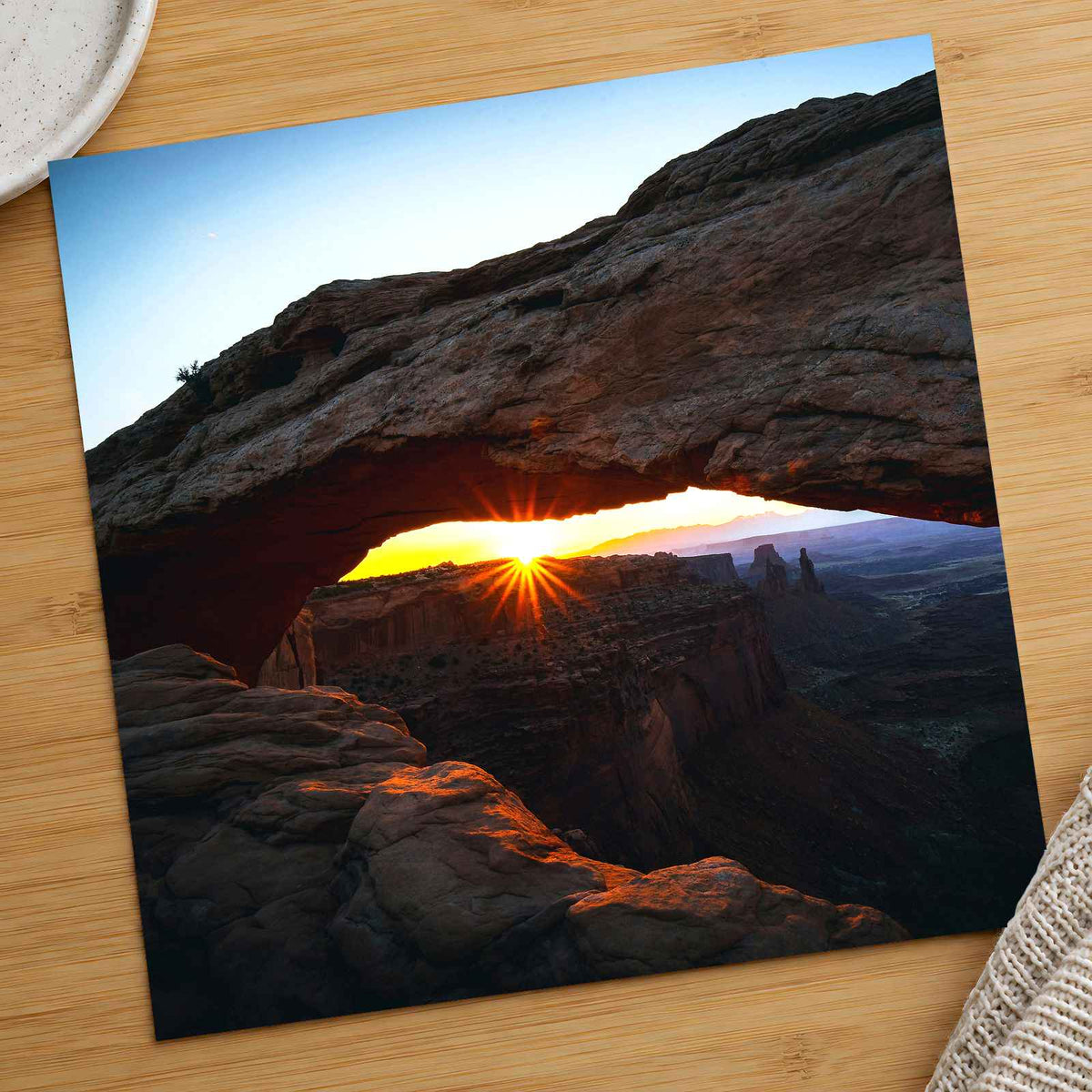 Canyonlands National Park Sunset Arch by Casey Horner Photo Print Wall Decor