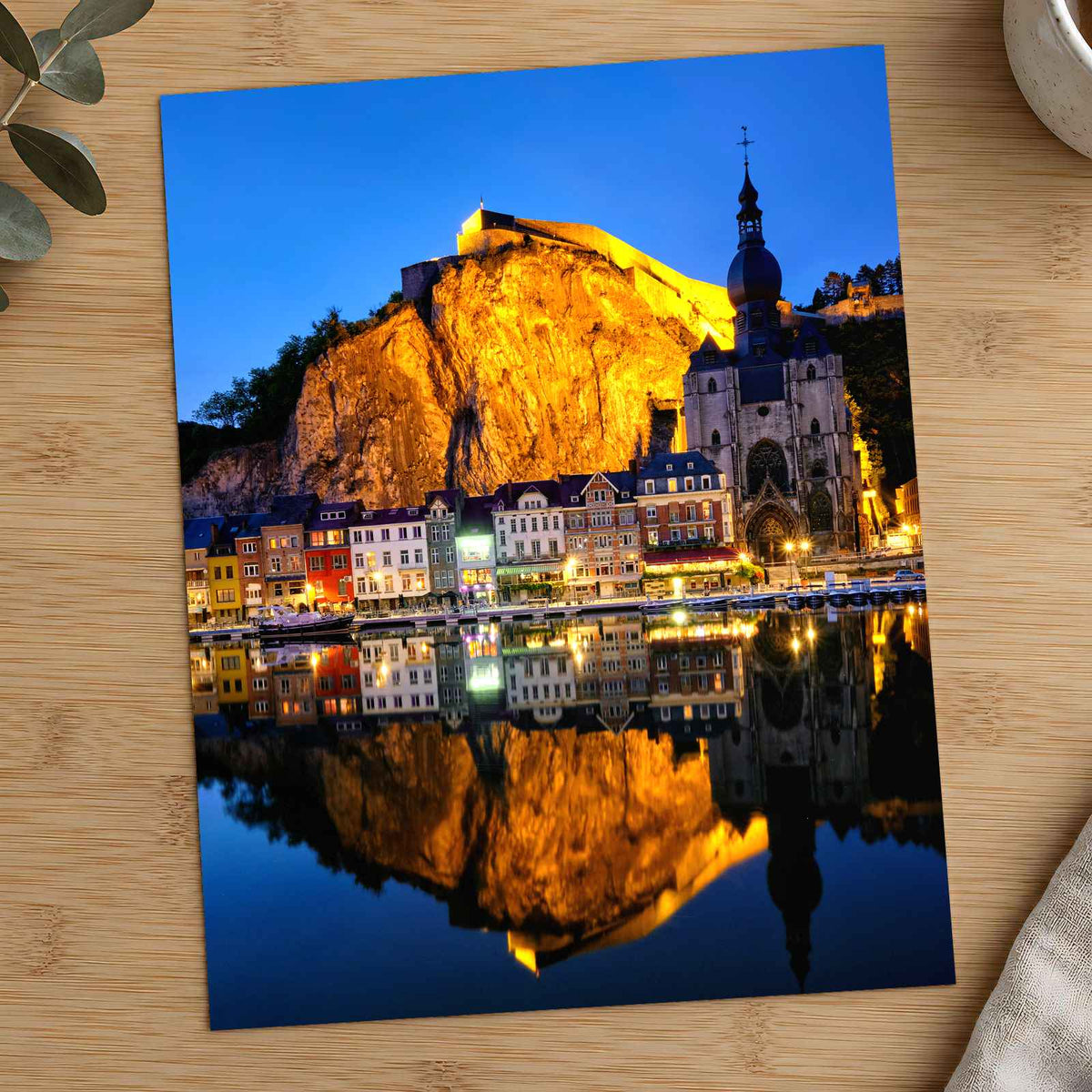 Collegiate Church of Our Lady, Cliffside City Photo Print Wall Decor