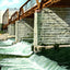 Wagon Road Bridge & Dam, Janesville, WI 1907 vintage print