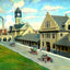 Southern Railway Depot, Knoxville, TN in 1908 art print