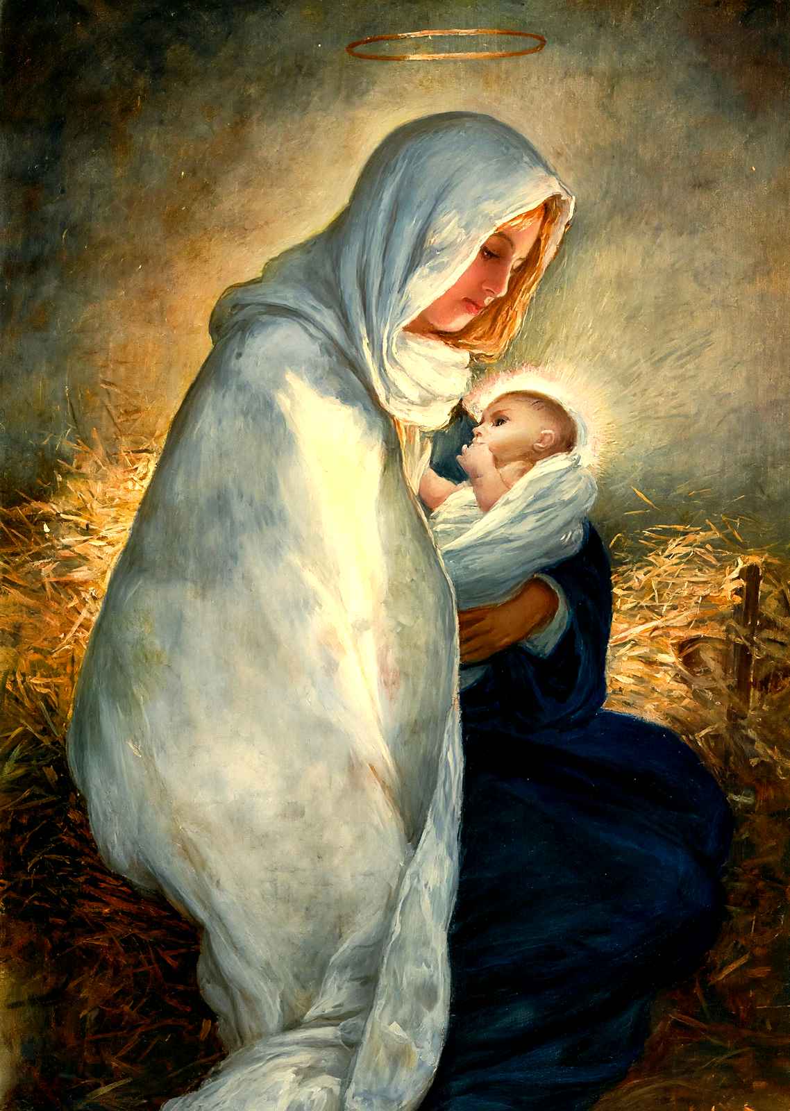 A Peaceful Christmas in 1910 art print