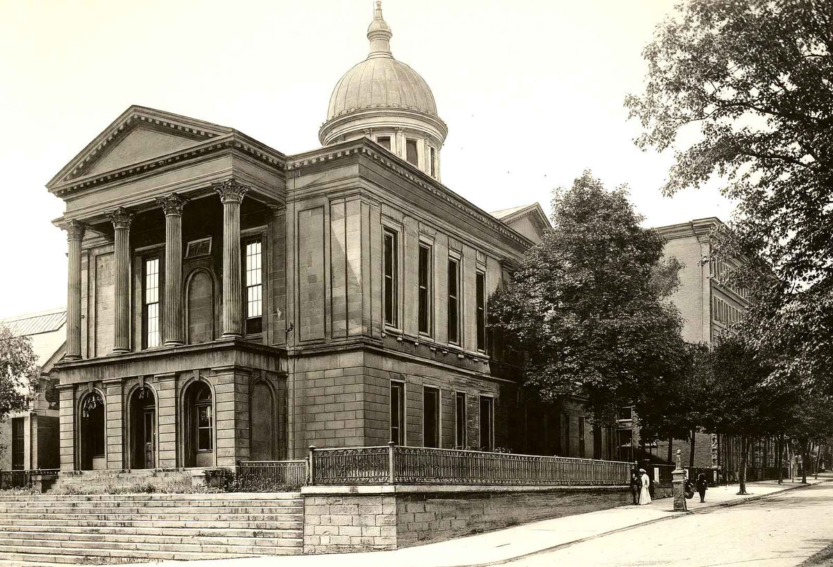 Greensburg Pa Old Court House, PA in 1905 vintage print