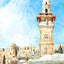 Temple Area, Jerusalem art print