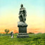 Washington Monument, Cadwalader Park, Trenton vintage print