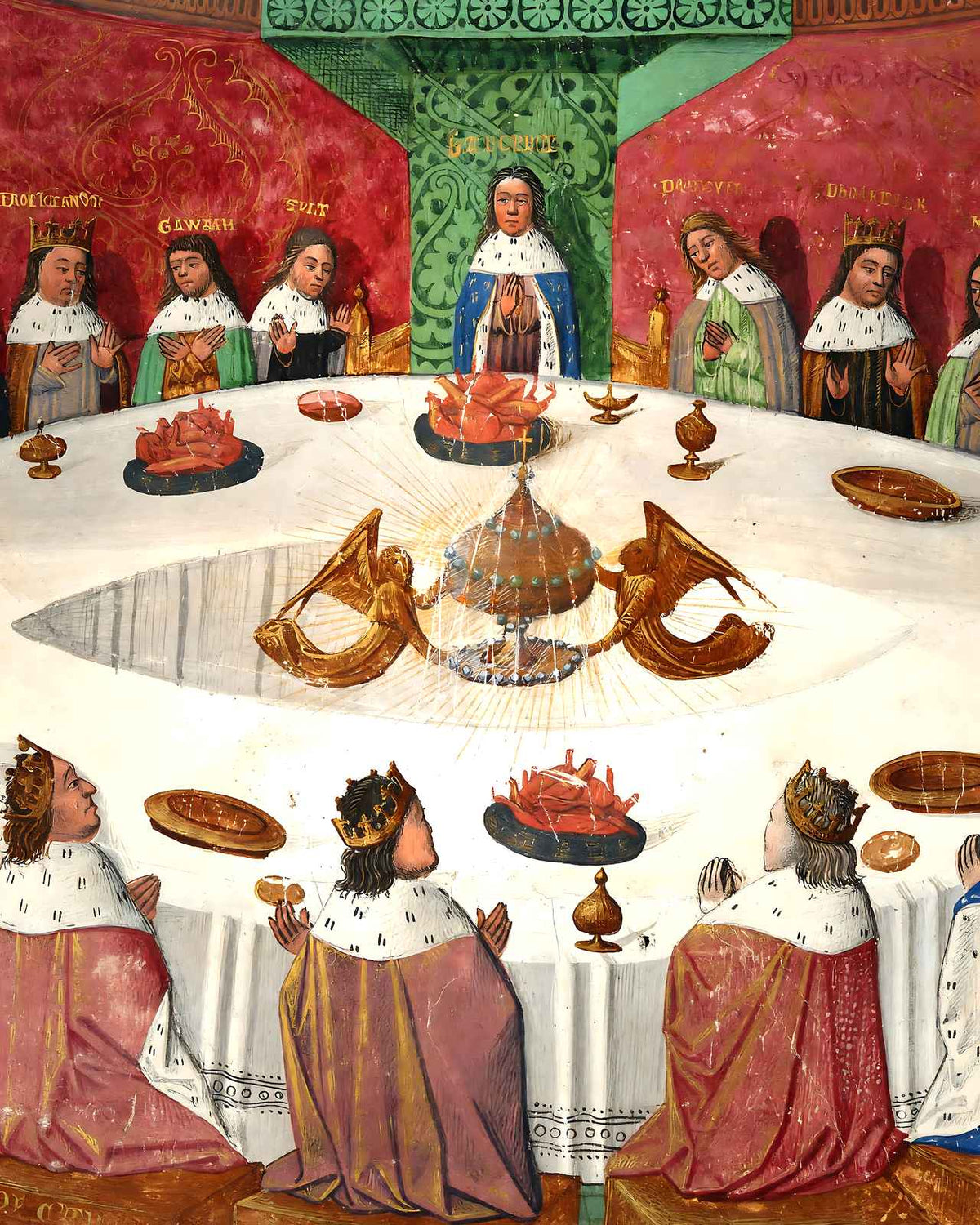 The Round Table Arthurian Legend art print