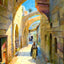 Via Dolorosa, Jerusalem art print