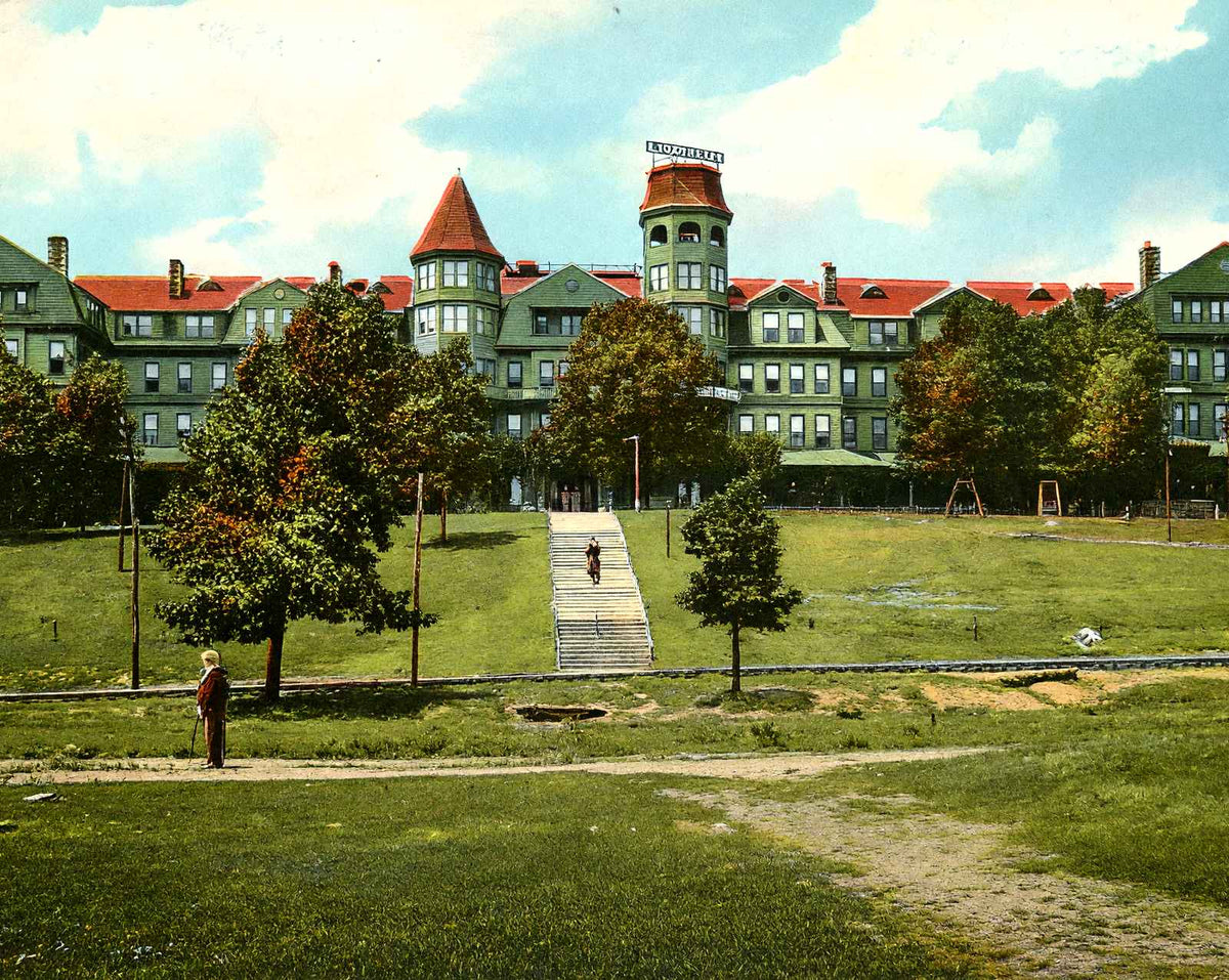 Lookout Inn, Chattanooga, TN in 1905 vintage print