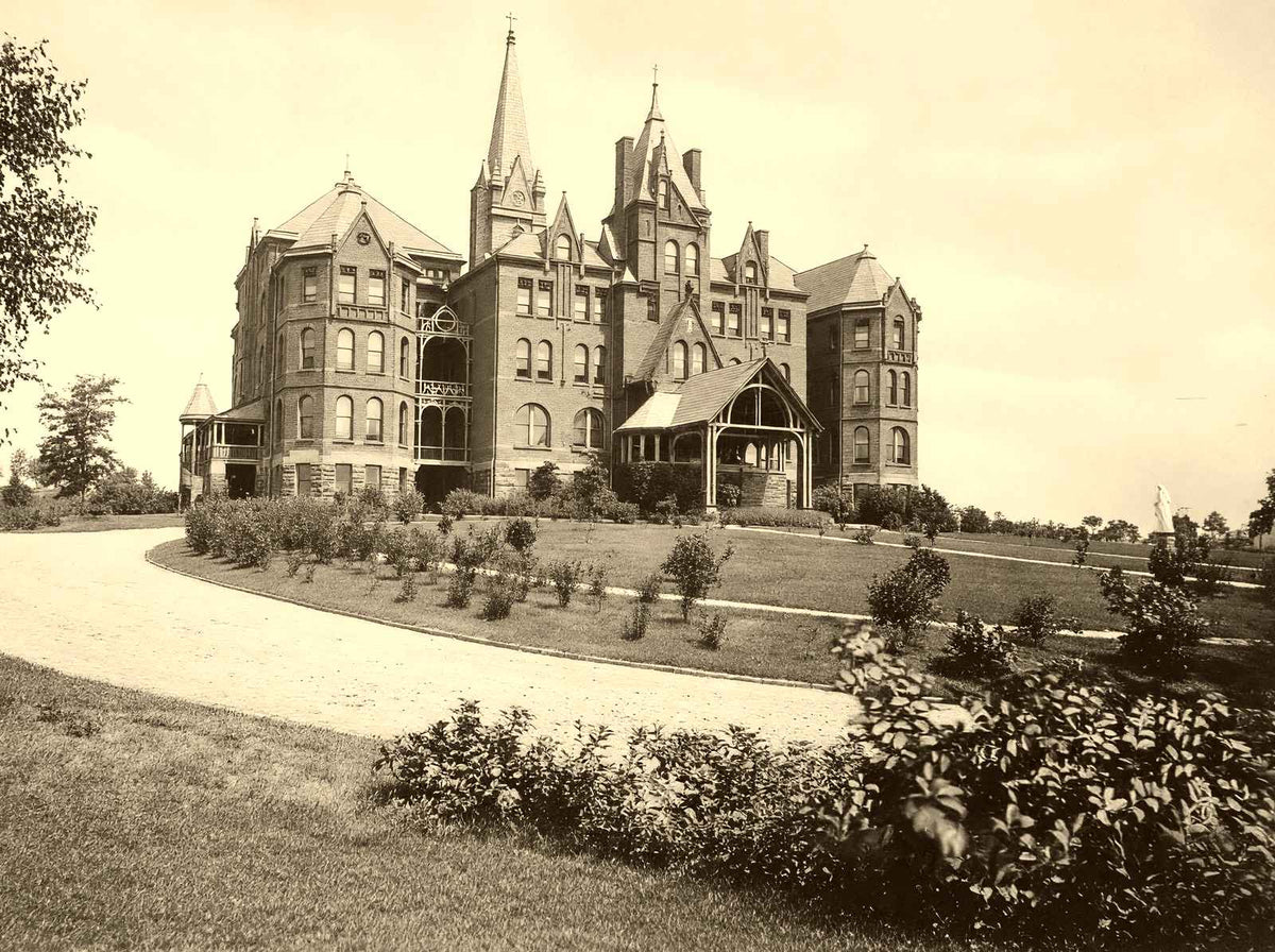 St Joseph's Academy, Greensburg PA in 1905 photo print