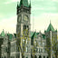 Municipal Building, Scranton PA in 1907 vintage print