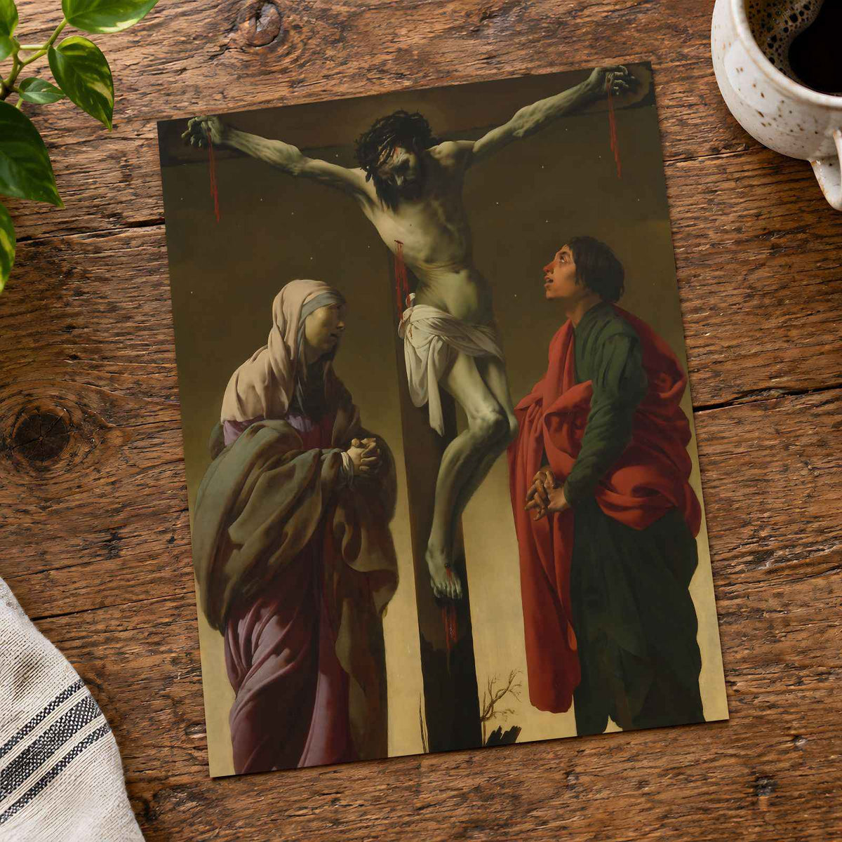 The Crucifixion painting by Hendrick ter Brugghen (1624)