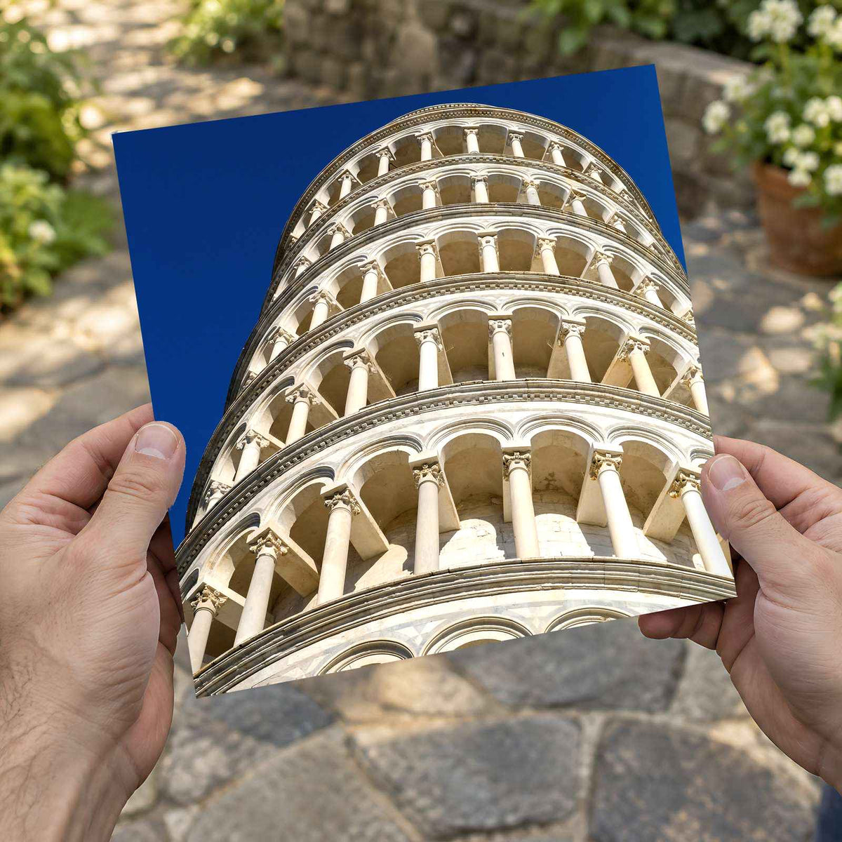 Leaning Tower of Pisa in Italy by Jerome Maas Photo Print Wall Decor