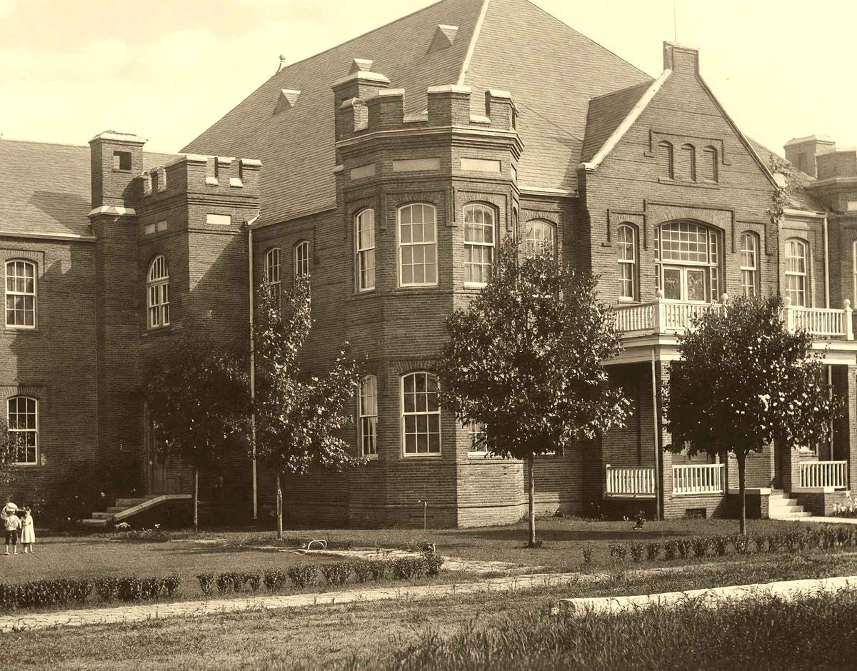 Historic Salisbury High School, Salisbury NC vintage photo print