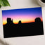 Dark Monument Valley Sunset in Arizona by Joshua Earle Photo Print Wall Decor