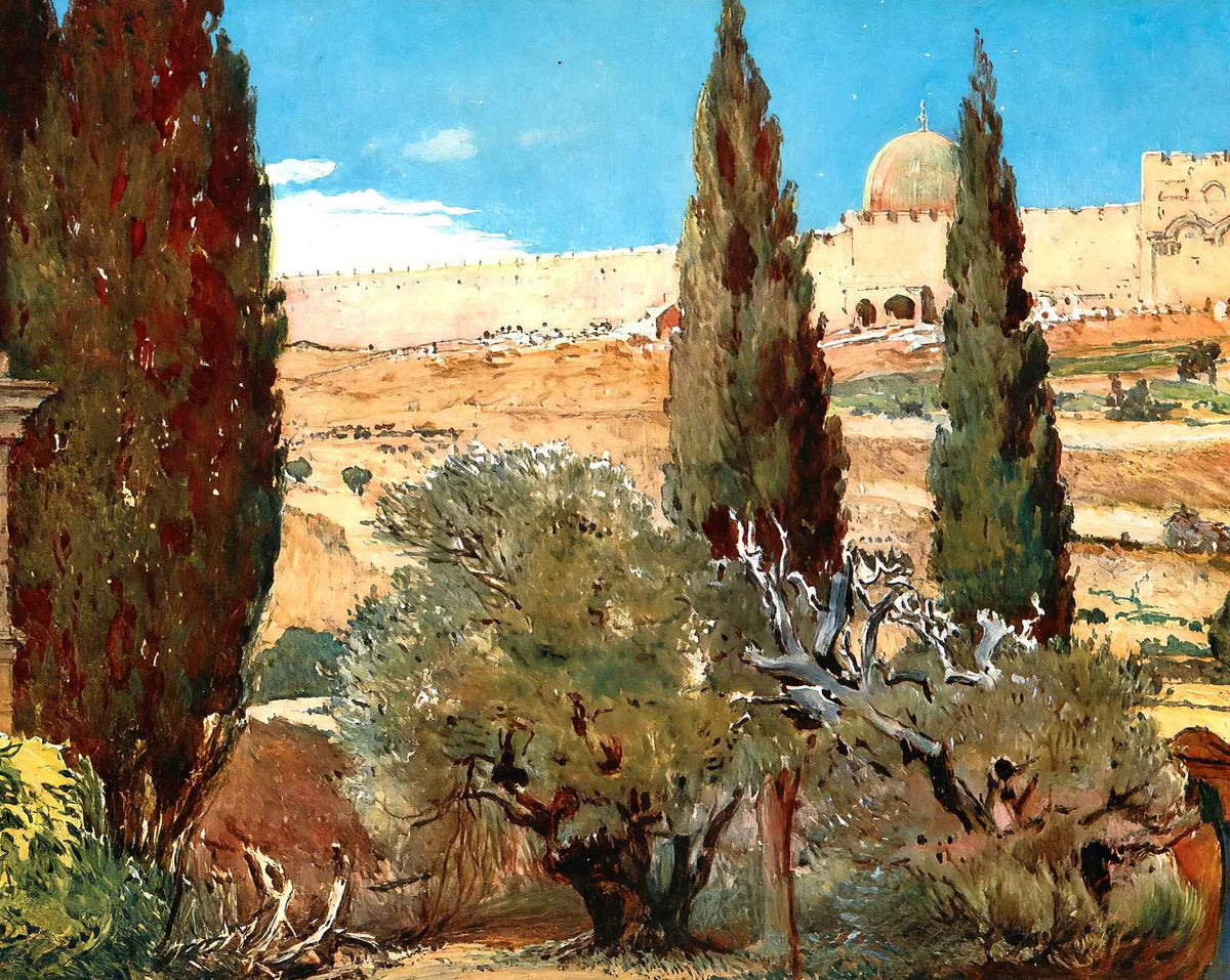 Garden of Gethsemane, Jerusalem art print