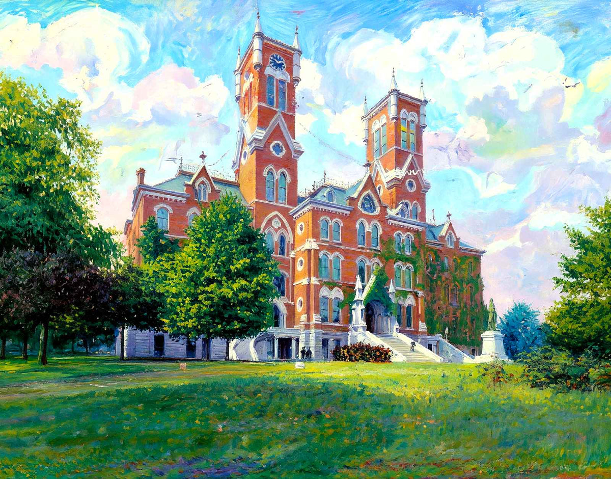 Vanderbilt Main Building, Nashville, TN 1906 art print