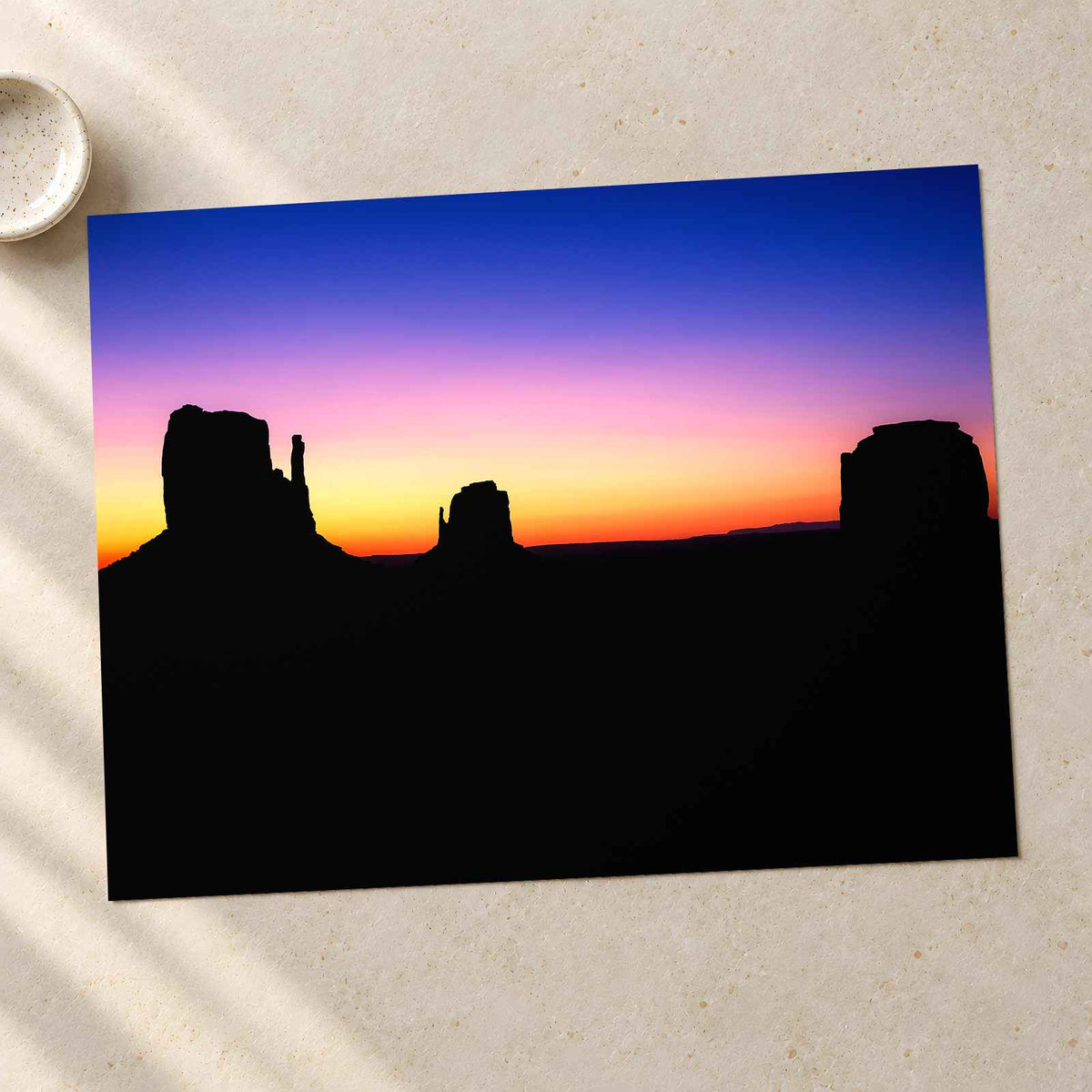 Dark Monument Valley Sunset in Arizona by Joshua Earle Photo Print Wall Decor