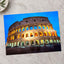 Colosseum Illuminated at Night in Rome Photo Print Wall Decor