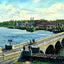 John Street Bridge, Appleton, WI in 1908 art print