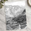 French Alps with Road, Black and White by Annie Spratt Photo Print Wall Decor