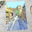 Paris Street Scene Illustration by Runend Art Art Print Wall Decor