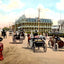 Asbury Avenue, Asbury Park, NJ in 1905 vintage print