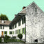 Old Revolutionary Barracks, Trenton, NJ vintage print