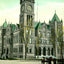 Municipal Building, Scranton PA in 1907 vintage print