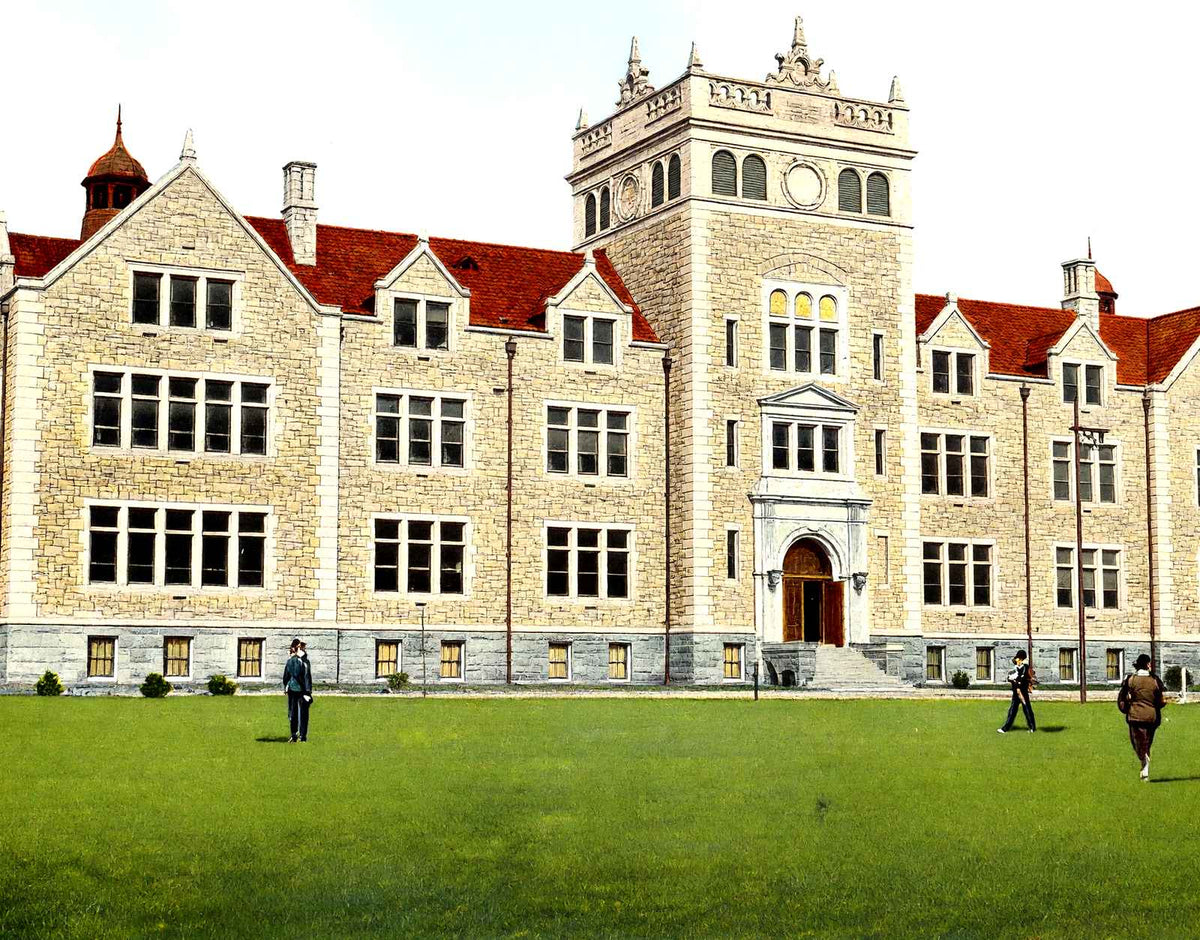 Muhlenberg College, Allentown, PA 1907 vintage print