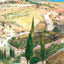 Jerusalem from Mount of Olives art print