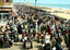 Afternoon on the Boardwalk, Atlantic City, NJ vintage print